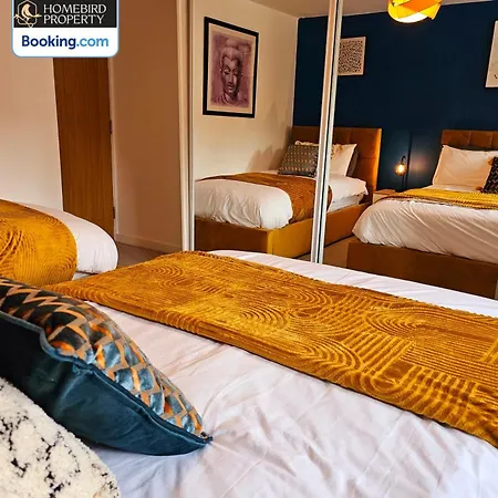 Welcoming 2bedroom By Homebird Management Short Lets & Serviced With Free Parking Apartament Harrogate